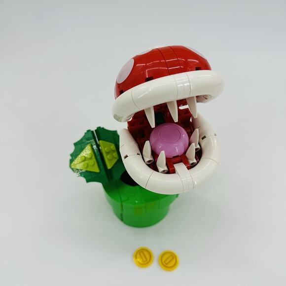 Complete! LEGO Super Mario 71426 Piranha Plant. No Box. No Instructions - Picture 3 of 10